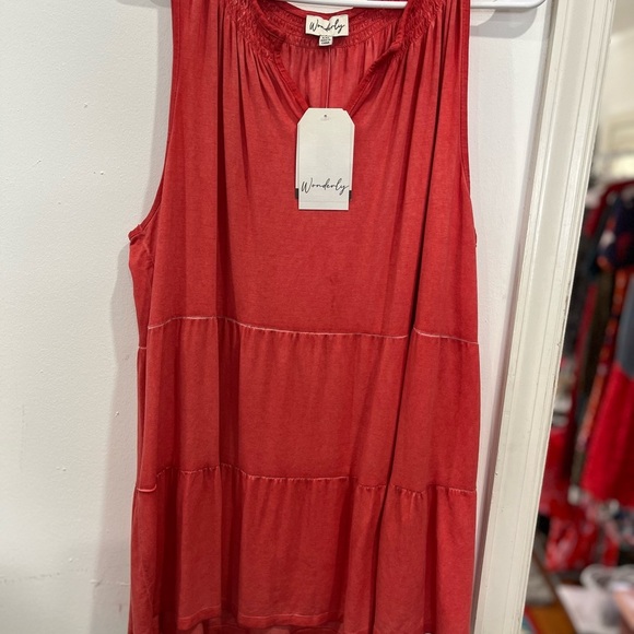 Wonderly plus top orange 
Viscose XXL F-6 - Picture 2 of 7